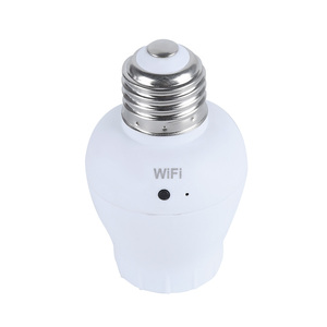 Nhà Máy Bán buôn giá wifi thông minh giữ đèn <span class=keywords><strong>E27</strong></span> E26 bệnh viện khách sạn Home LED Light Bulb socket <span class=keywords><strong>adapter</strong></span> với ứng dụng điều khiển - Product Image 2