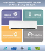 Climatiseur Inverter Intelligent Hisense 12000 BTU 1 TONNE 1.5P Économe en Énergie 18000 BTU pour Pièce, Mini Split