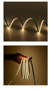 COB <b>LED</b> <b>Strip</b> Light 256 <b>LEDs</b>/m Low Voltage Dot-Free Flexible Self-Adhesive Tape for Under Cabinet Lighting - Product Image 3