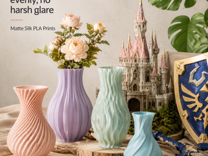 Filamento de Impresora 3D PLA Seda Neutra 1.75mm, Serie Mate en Colores Pastel Suaves para Decoración, Compatible con Creality, Bambu Lab, Anycubic - Product Image 3