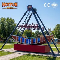 Aufregendes Riesen-Piratenschiff mit 24 Sitzen, Eisenbahnattraktion für kommerzielle Jahrmarkte und Parks