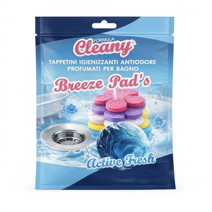 Desodorante de Baño Cleany Breeze Pad's Active Fresh de 3 Meses, Marca Privada OEM - Product Image 2