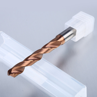 Outils Lucas, fraises à 2 dents en alliage de tungstène-cobalt 5D HRC55HRC pour machines-outils CNC, revêtement AlTin, OEM/ODM