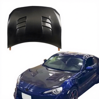 Capot avant personnalisé en fibre de carbone véritable pour Toyota GT 86 2013-2017 2018 2019, kit carrosserie avec capot moteur et ailes en fibre de carbone