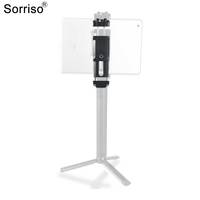 SORRISO support de téléphone universel tablette Ipad pinces multifonction réglable 1/4 vis Hot Shoe trépied Clip pour Flash Light