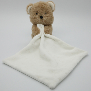 Großhandel weiche hochwertige Decke Plüsch tier Werbe Dou Dou für Baby Bär Decke - Product Image 1