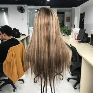 Nouveau filet d'intégration de résille de pièce de <span class=keywords><strong>cheveux</strong></span> humains européens <span class=keywords><strong>avec</strong></span> toupet en Pu 7x8 "filet de poisson Base de <span class=keywords><strong>cheveux</strong></span> Topper - Product Image 4