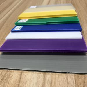 แผ่นพลาสติกลูกฟูกโพลีโพรพิลีนแผ่นกลวงสำหรับวัสดุการพิมพ์ - Product Image 3