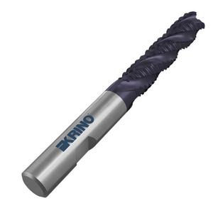 KRINO - 240202000 8% Fresas de extremo de cuatro flautas TIALN con vástago Weldon para fines de desbaste Brocas de serie larga - Product Image 3