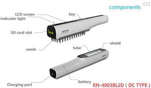Lampu <span class=keywords><strong>UVB</strong></span> Kernel KN-4003BL2D Drop-ship untuk Psoriasis & Vitiligo <span class=keywords><strong>Philips</strong></span> PL01 9w 2 Pin <span class=keywords><strong>UVB</strong></span> 311nm Tube untuk Tangan dan Kaki - Product Image 6