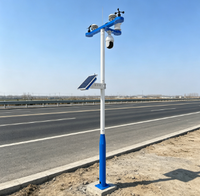 Station météo cloud IoT pour l'agriculture de précision, capteur sans fil à énergie solaire avec données en temps réel sur le vent, la pluie, la température et l'humidité