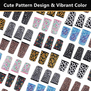 Funda de café impermeable portátil de neopreno, portavasos aislado reutilizable de 3mm para vaso de 16oz 22oz 30oz - Product Image 5