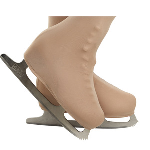 Medias de <span class=keywords><strong>patinaje</strong></span> artístico de verano, opacas, delgadas, antibacterianas, transpirables, de punto, para mujer y niña, para <span class=keywords><strong>patinaje</strong></span> sobre hielo. - Product Image 6