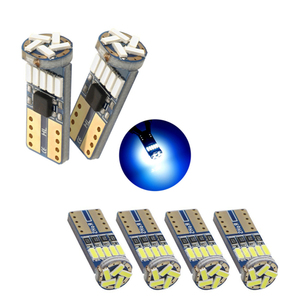 Ice White 15 Smd 4014 Chip Led W5W Amber <strong>T10</strong> <strong>Canbus</strong> for <strong>Auto</strong> Interior Led Bulb 3000K - Product Image 1