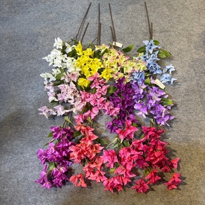 <span class=keywords><strong>Bougainvillier</strong></span> artificiel à 3 branches 2026 pour la décoration d'événements, arbre fleuri, matériaux décoratifs - Product Image 1