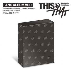 [Álbum Original Coreano] STRAY KIDS - THIS & THAT (VERSIÓN PARA FANS) - Product Image 3