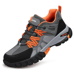 Scarpe da Lavoro Estive alla Moda per Uomo HY con Punta in Acciaio, Anti-Odore, Anti-Schiacciamento, Comode, in Rete, Calzature di Sicurezza per la Protezione del Lavoro - Product Image 1