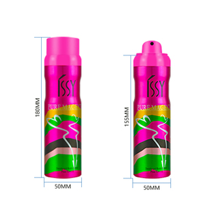 ISSY ladies body spray wholesale Underarm body spray deodorant