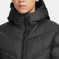 Veste d'hiver pour homme haut de gamme, chaude et épaisse, coupe-vent, en duvet de canard, avec capuche