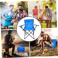 Chaise pliante légère en métal portable pour activités de plein air-Design moderne pour randonnée Camping chasse accessoires de voyage
