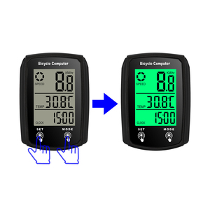 Waterproof Bicycle <strong>Computer</strong> Wired Luminous Backlight Road Bike <strong>MTB</strong> Waterproof Touch Screen Cycling Speedometer - Product Image 2