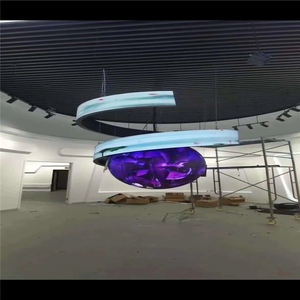 Tùy chỉnh trong nhà/ngoài trời đầy đủ màu sắc <span class=keywords><strong>LED</strong></span> bóng hình cầu Màn hình hiển thị ip43 đánh giá 3-năm Bảo Hành Vòng tròn mềm mua sắm quảng cáo - Product Image 6