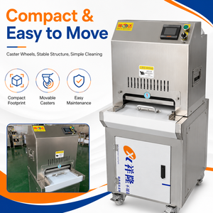 Commercial Meat Flattening <b>Machine</b> for Pork <b>Chop</b> Chicken Breast Beef Steak Adjustable Thickness Press <b>Machine</b> - Product Image 4