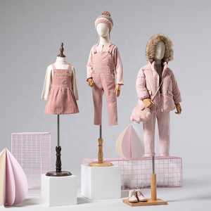 Mannequin <span class=keywords><strong>de</strong></span> <span class=keywords><strong>buste</strong></span> pour enfants, 1 pièce, accessoires pour vitrine, présentoir <span class=keywords><strong>de</strong></span> vêtements pour enfants hommes et femmes, magasin <span class=keywords><strong>de</strong></span> vêtements avec <span class=keywords><strong>tête</strong></span> - Product Image 5