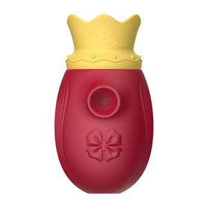 Rose Crown <strong>Suction</strong> Tongue Vibrator Female Pussy Breast Nipple <strong>Clitoral</strong> <strong>Stimulator</strong> - Product Image 1