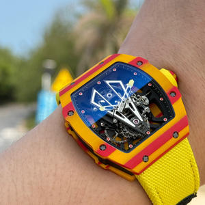 Nouvelle Montre Mécanique de Luxe Designer 2026 27-03 Tourbillon Haute Qualité en Carbone Brasé pour Homme - Product Image 5