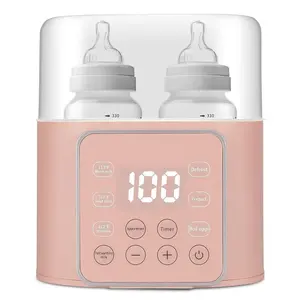 9-In-1 Multi Funtion Baby Fles Warmer Fles Sterilisator Slimme Draagbare Fles Warmer En Baby Voedsel Kachel Met Lcd