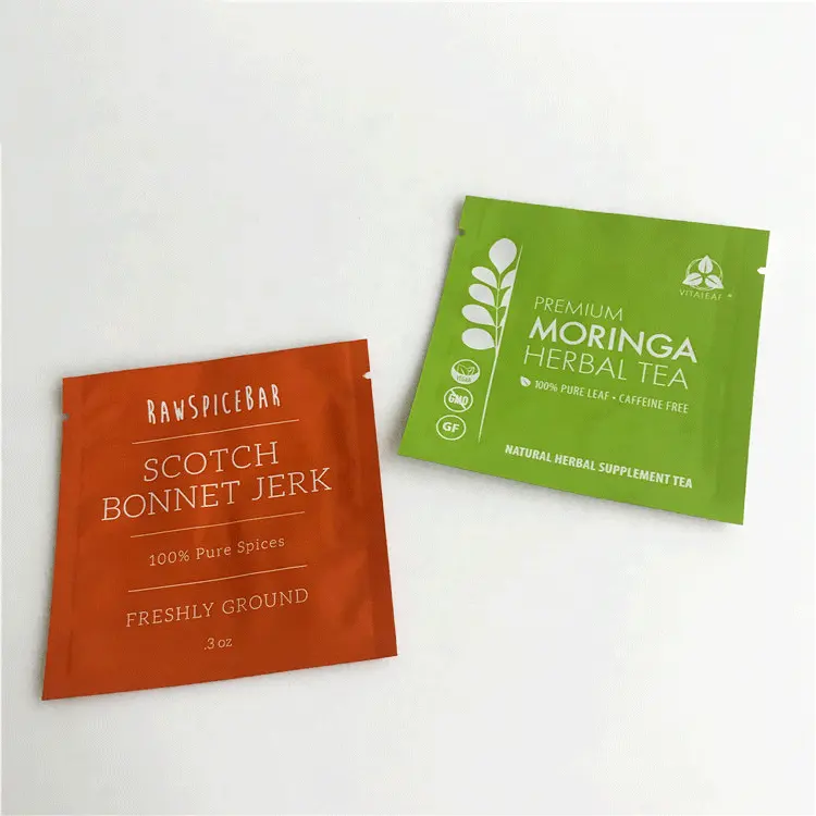 Экологичные чайные пакеты, саше, термоуплотненные упаковочные Биоразлагаемые бумажные пакеты для упаковки чая