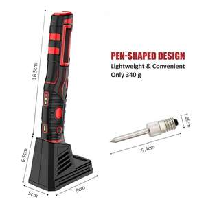 Portable bricolage Mini Kit de <span class=keywords><strong>fer</strong></span> à <span class=keywords><strong>souder</strong></span> sans fil batterie au Lithium à chaleur rapide Rechargeable coupe chaud <span class=keywords><strong>fer</strong></span> à <span class=keywords><strong>souder</strong></span> - Product Image 2