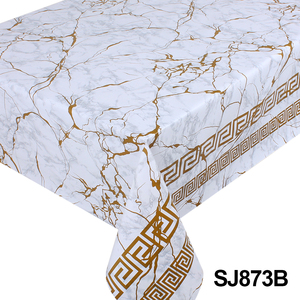 2024 Top Fashion domestique moderne Simple imperméable à l'eau, résistant à l'huile Anti-rides Restaurant Table basse <span class=keywords><strong>nappe</strong></span> en PVC - Product Image 1