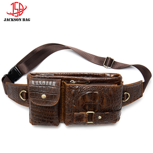 Người Đàn Ông Mỹ Chính Hãng Bò Da Vành Đai Túi Cho Nam Giới Phụ Nữ Retro Dầu Eo Gói Vai Túi 6 Inch Điện Thoại Túi - Product Image 5