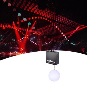 Chiếu Sáng Orbisfly Tời Điểm Ảnh LED RGB Trần Bóng Dmx Động Học Theatre Chùm Di Chuyển Câu Lạc Bộ Sân Khấu Hộp Đêm Đèn Trang Trí Nâng Lên - Product Image 1