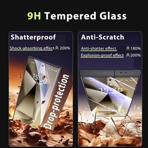 ฟิล์มกระจกนิรภัยแบบเต็มจอ 2.5D 9H Silk สำหรับ <span class=keywords><strong>Samsung</strong></span> Galaxy S26 Ultra รองรับการสแกนลายนิ้วมือ  สำหรับ S25 S24 Plus - Product Image 2