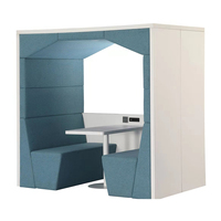 Conjunto de sofá moderno con respaldo de ala alta para oficina, sala de reuniones, cabina de asientos para hoteles, escuelas, oficinas en casa, apartamentos, hospitales