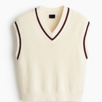 Gilet pull en tricot personnalisé pour homme, nouveau design tendance avec logo sur mesure, col en V, idéal pour uniforme scolaire