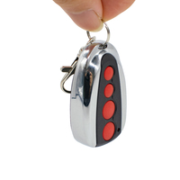 Control Remoto para Puerta de Garaje RA099, 433.92MHz, Código Variable, 4 Botones Rojos, Reemplazo para Llave de Motor Seccional SD800 SD1200