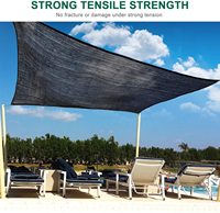 Filet d'ombrage pare-soleil personnalisé du fabricant pour l'agriculture/couverture de patio/tissu d'ombrage