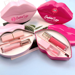 Kit de Labios 3 en 1 al por Mayor: Brillo Labial Vegano, Lápiz Labial Mate y Delineador Cremoso - Product Image 2
