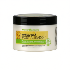 มาส์กบำรุงผมหลังยืดผม ตราธาเดอร์ ฟาร์มา ผสมน้ำมันอาร์แกน มะพร้าว และแมคคาเดเมีย ออร์แกนิค 100% สำหรับคนทานวีแกน - Product Image 2