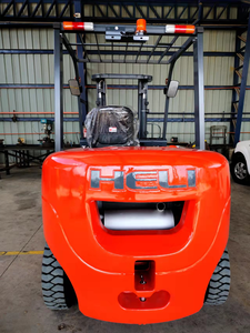 Carretilla elevadora diésel de 5 toneladas con 5 toneladas de tóner con palanca de cambios lateral Carretilla elevadora diésel Venta de 14 toneladas Almacén de Dubái Carretilla elevadora de carga Elevador 10 toneladas - Product Image 5