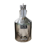 Réservoir de calibrage de mesure de type Seraphin en acier inoxydable 304 10L