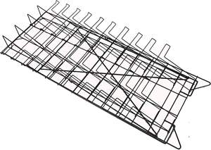 Soporte de exhibición de folletos negro metal de pie personalizado, estante de exhibición de folletos - Product Image 6