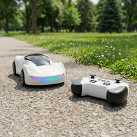 Nouvelle Voiture de Course RC Énergétique, Modèle Hobby, Mini Voiture Haute Vitesse, Télécommande 2.4G, Éclairage LED 30M, Double Jet de Lumière, Drift