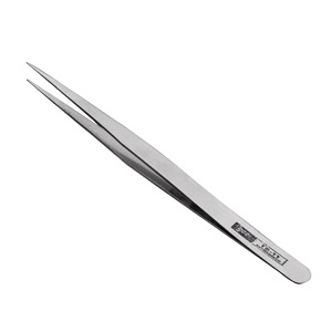 Pincettes Gooi en acier inoxydable de 1,5 mm d'épaisseur pour la peinture au diamant, le nail art, les faux cils et la préparation de plumes de nid d'oiseau - Product Image 3
