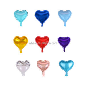 Globo de Aluminio en Forma de Corazón de Muchos Colores para Decoración de Fiestas en Interiores y Exteriores, de Fábrica China - Product Image 3