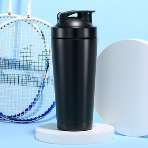 Ecológico 500ML deportes Shaker botella aislada vacío 18 y <span class=keywords><strong>8</strong></span> licuadora <span class=keywords><strong>de</strong></span> acero inoxidable mezclador <span class=keywords><strong>de</strong></span> proteínas con mango - Product Image 5
